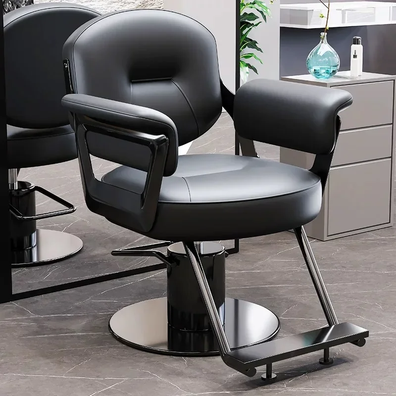 Minimalist Unique Simple Barber Chairs Professional Modern Salon Chairs Comfortable Silla De Corte De Pelo Salon Furniture