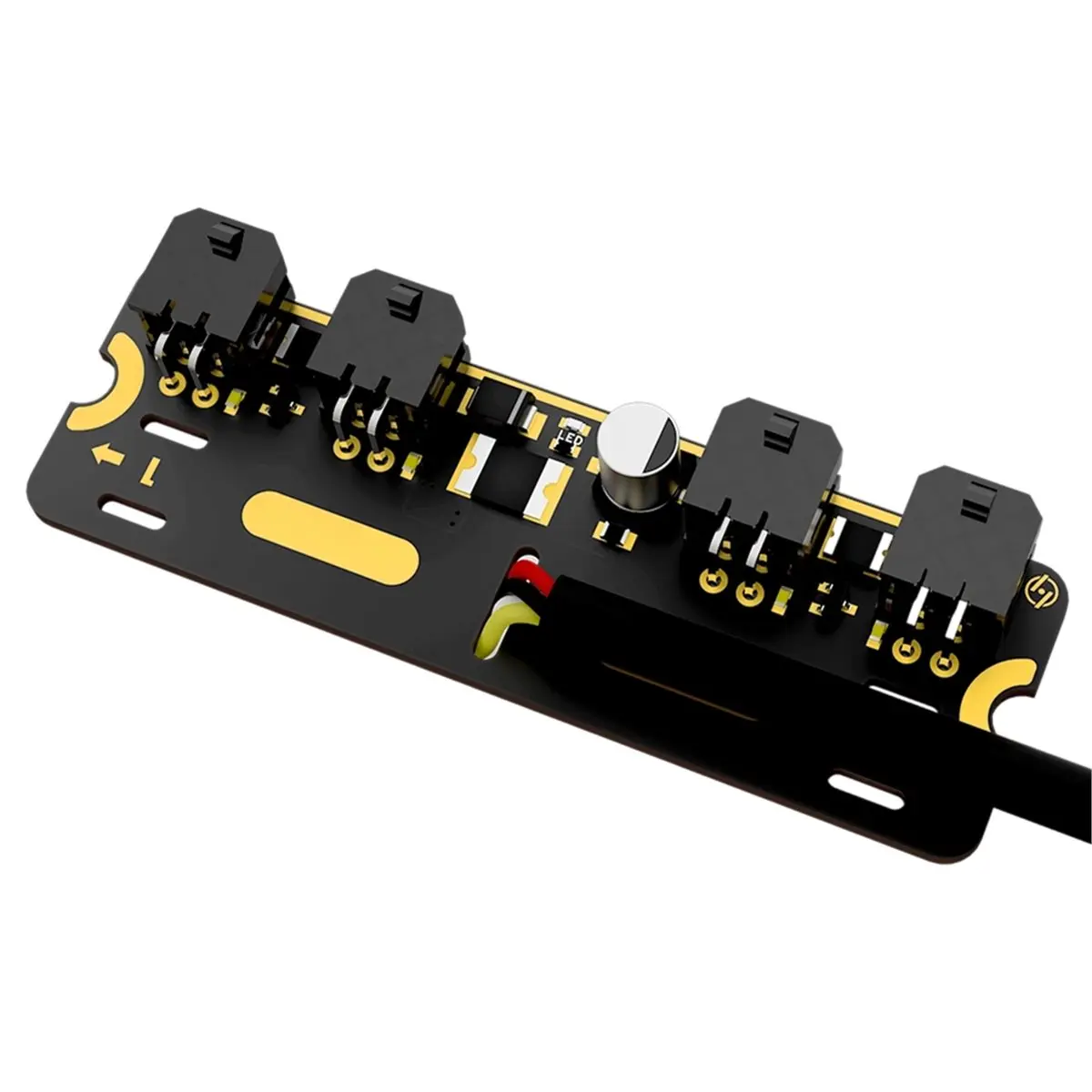 4 Ports Expansion Hub with Power Signal Protection for A1, A1 Mini, X1, H2D, H2S 3D Printers Accessories