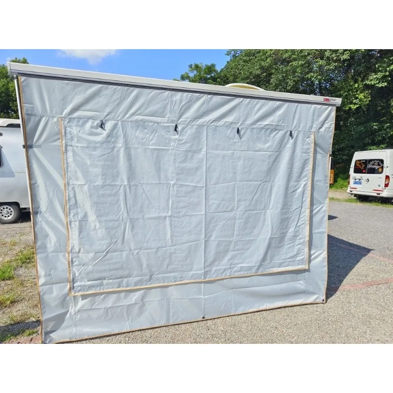 Outdoor Car Side Slide Awning Retractable Car Side Awning RV Expansion Side Canopy Oxford Fabric