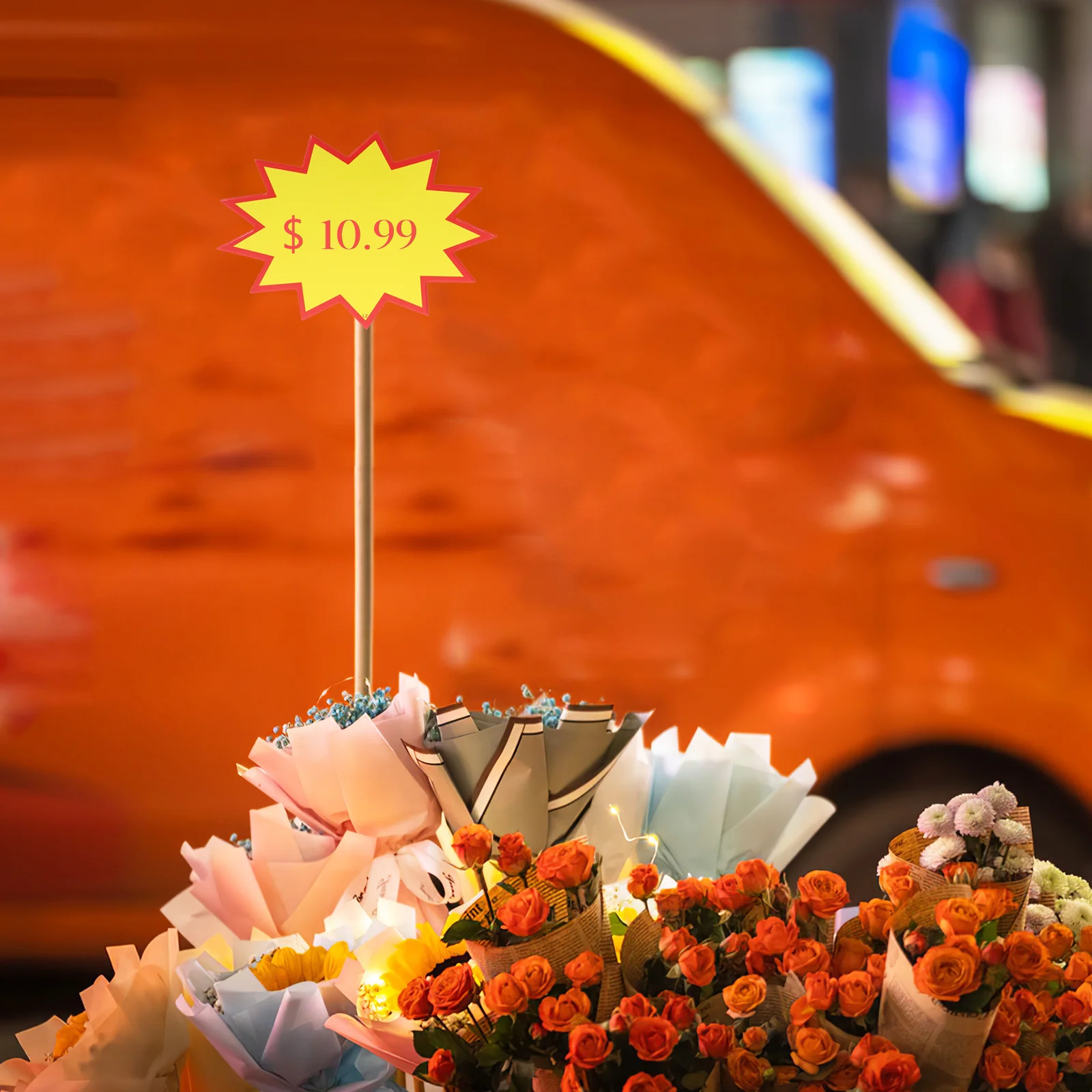 

200pcs Labels Clothing Retail Store Signs Fruit Vegetable Retail Supermarket Tags Blank Price Tags Paper Price Labels