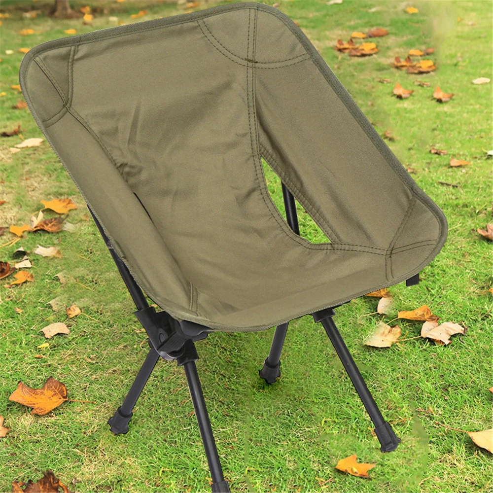 Portable Folding Chair Beach Chair for Fishing BBQ Seat Tools Durable Stool Camping Chair for Sunbathing Max Load Weight 150KG