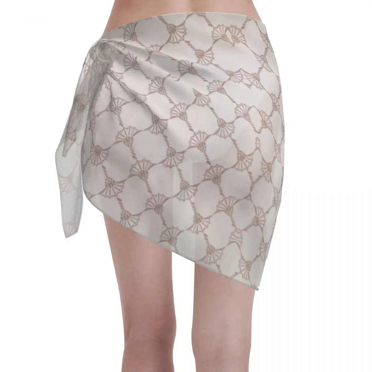 Copricostumi per costumi da bagno J-joops Patten personalizzati Sarongs corti stampati Copricostumi per costumi da bagno Copricostumi trasparenti Sarong Beach Wrap