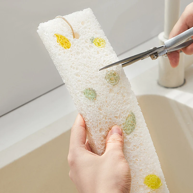 1Pc Kitchen Sink Splash Guard Sponge Adjustable Dish Drying Mat Bathroom Sink Water Catcher Absorbent Mat Countertop Protector