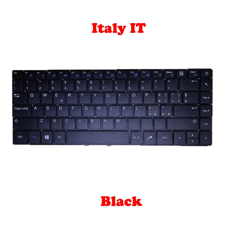 Laptop Keyboard For Jumper For EZbook X3 PRO / For EZbook X3 English US German GR Belgium BE Italy Swiss SW New