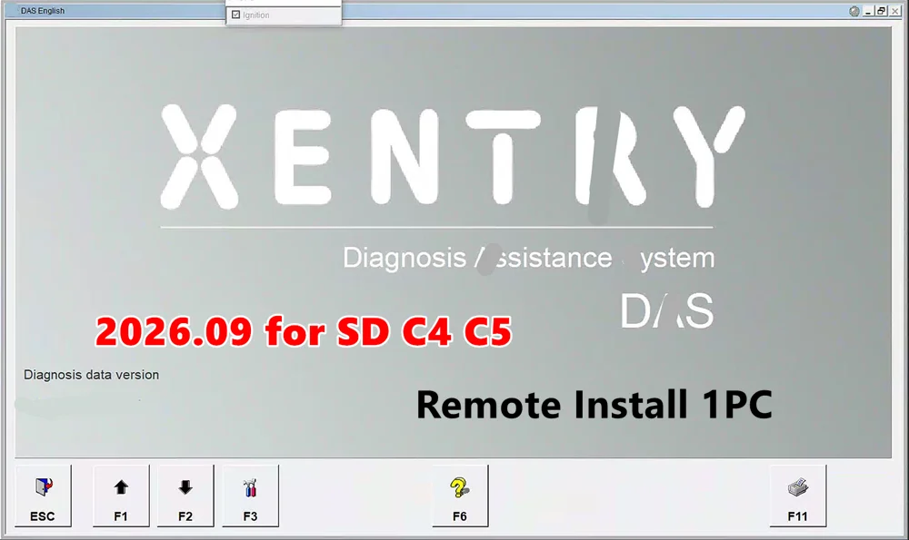 Latest 09.2026 Xentry Diagnostic Software Online Remote Install Activation for MB STAR C4 C5 C6 SD Connect for Openport J2534