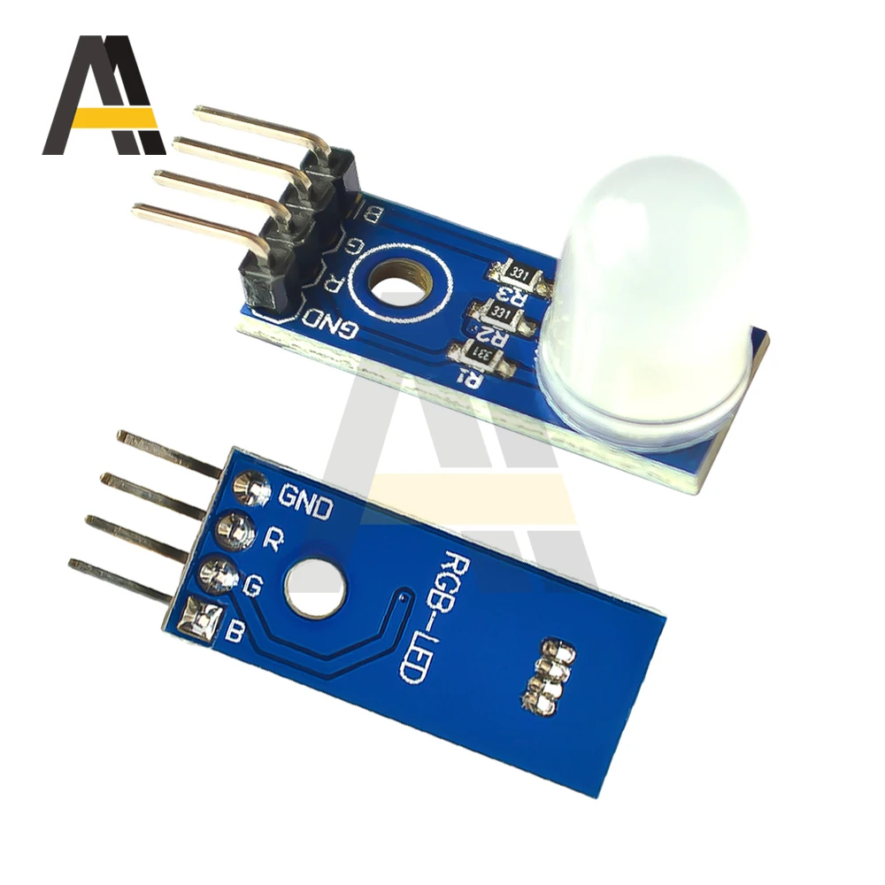 DC5V 10MM RGB LED 모듈 공통 음극 발광 다이오드 3색 LED 모듈