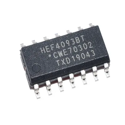 10PCS HEF4093BT SOP14 HEF4093 HCF4093 CD4093BM Logic gate Quad NAND Schmitt 2-input trigger New Original