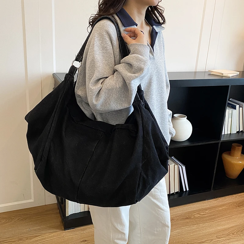 빈티지 워싱 데님 대용량 숄더백 여성 캐주얼 소프트 진 - Women Bags Jeans 리뷰 및 가격