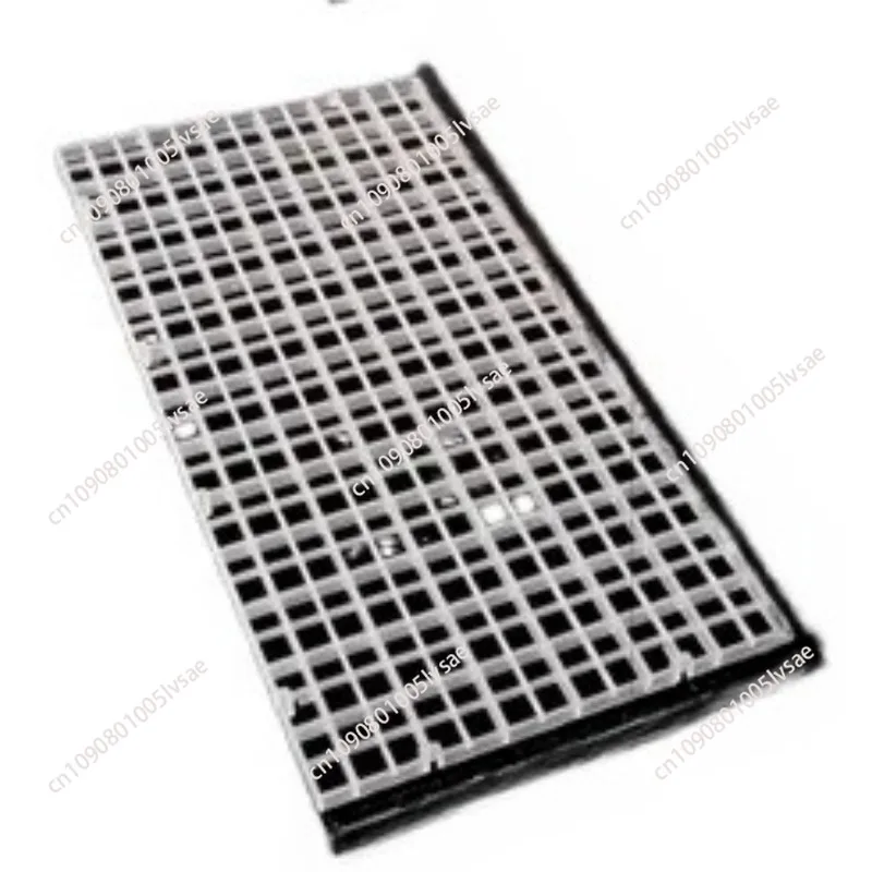 Aquarium Filtration Grid Plate Fish Tank Isolation Board Divider Filter Patition Board 1cm*1cm Hole 6PCS