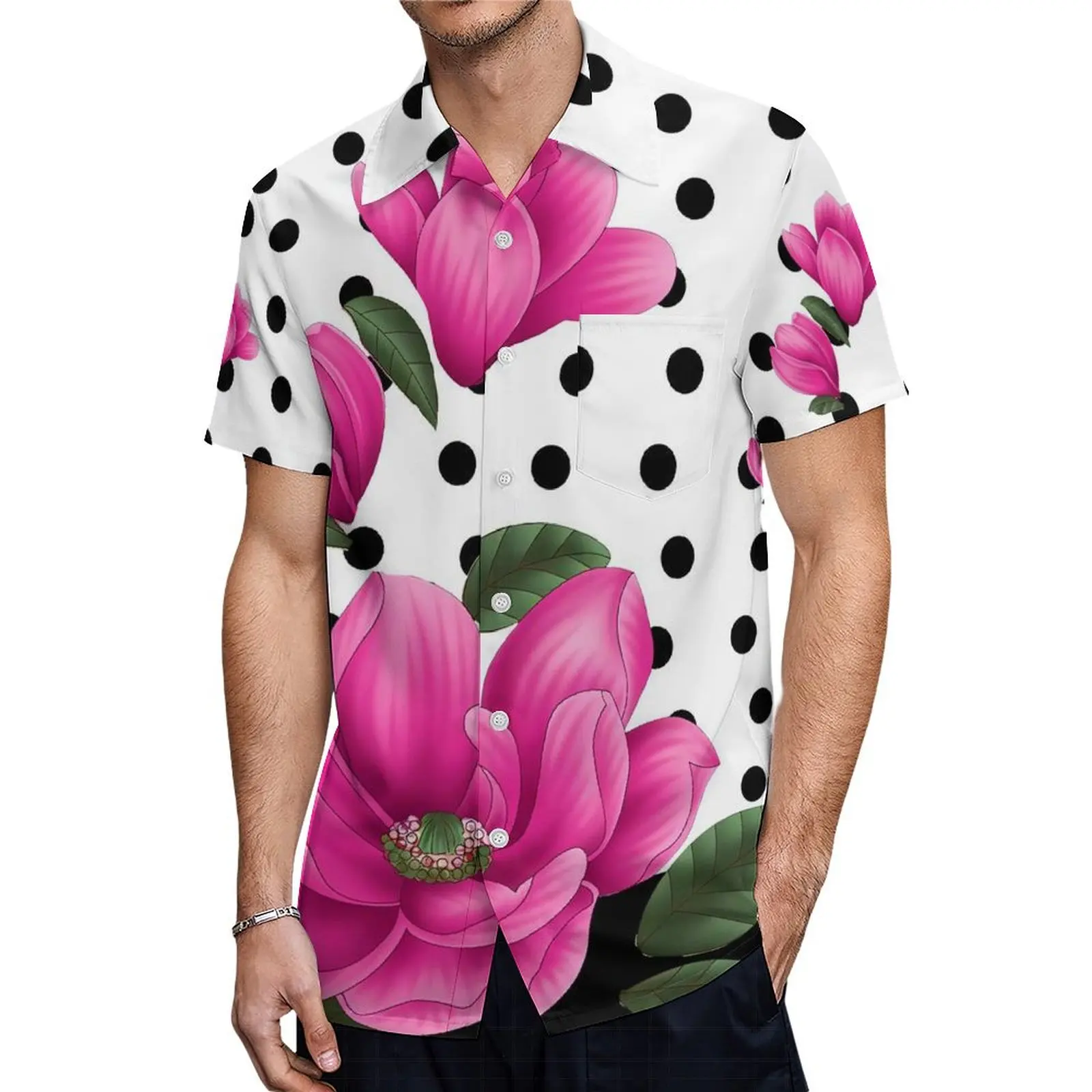 Vestido de cuello redondo para mujer, elegante vestido de noche de cóctel con estampado Floral y camisa polinesiana para hombre, traje de pareja