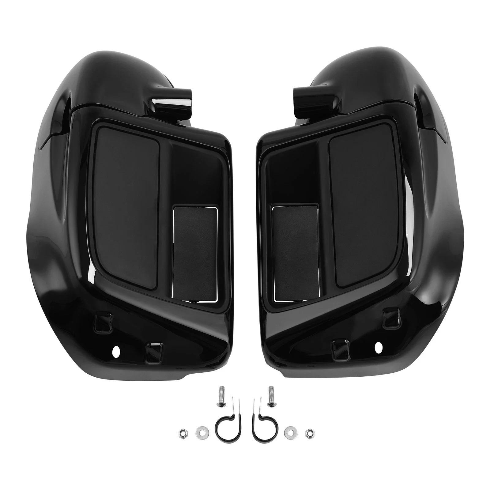 

Motorcycle Lower Vented Fairing 6.5" Speaker Box Pod Fit For Harley Touring Glide 2014-2024