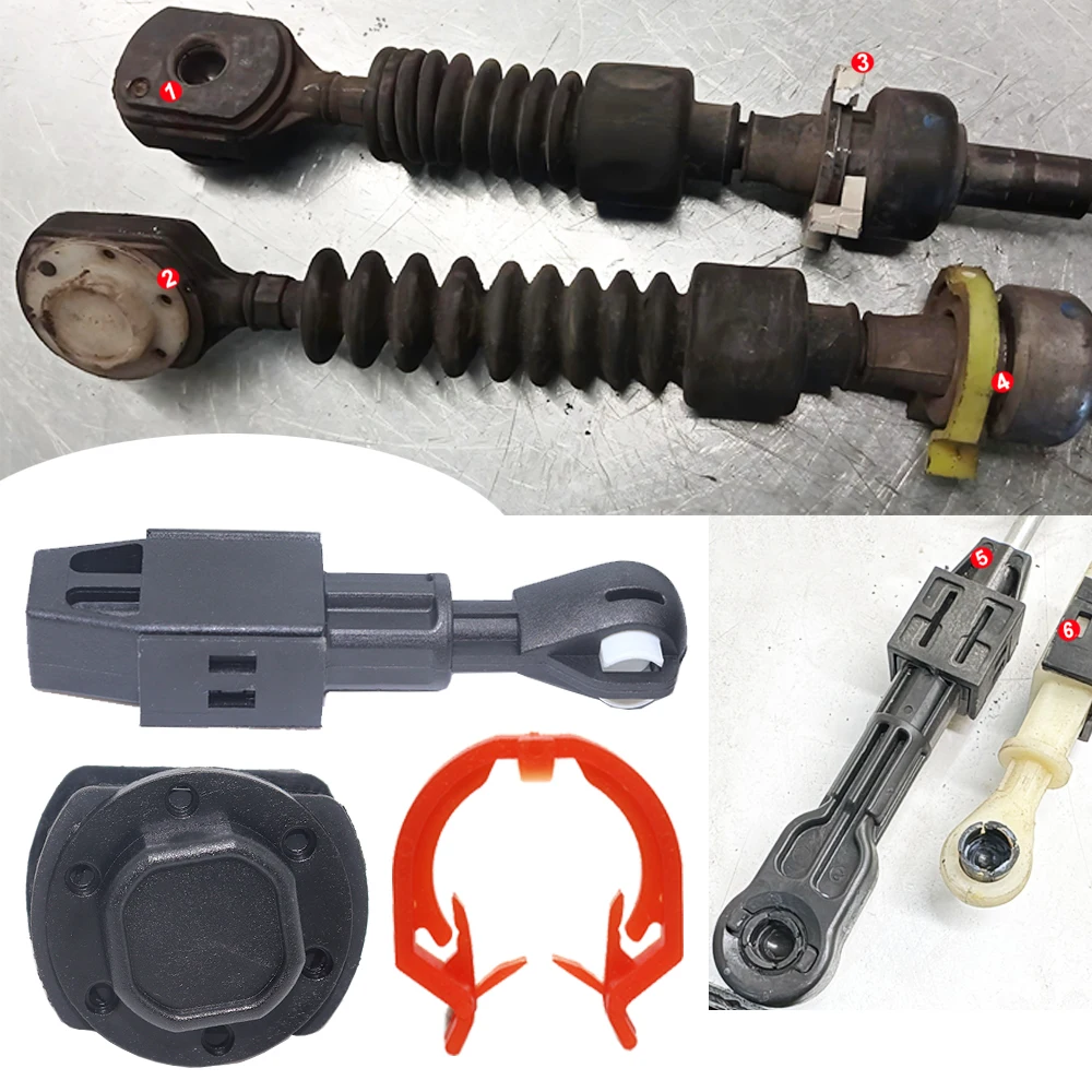 

Gear Shift Cable Linkage End Rod Bushing Gearbox lever Selector Collet Transfer Shifter Clip For Cruze J300 2008 2012 2014 2016