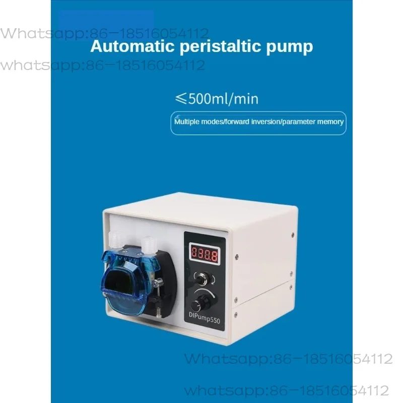 intelligent mini pump, small food grade circulating self-absorbent large flow pump, automatic Peristaltic pump, 220v DC pump