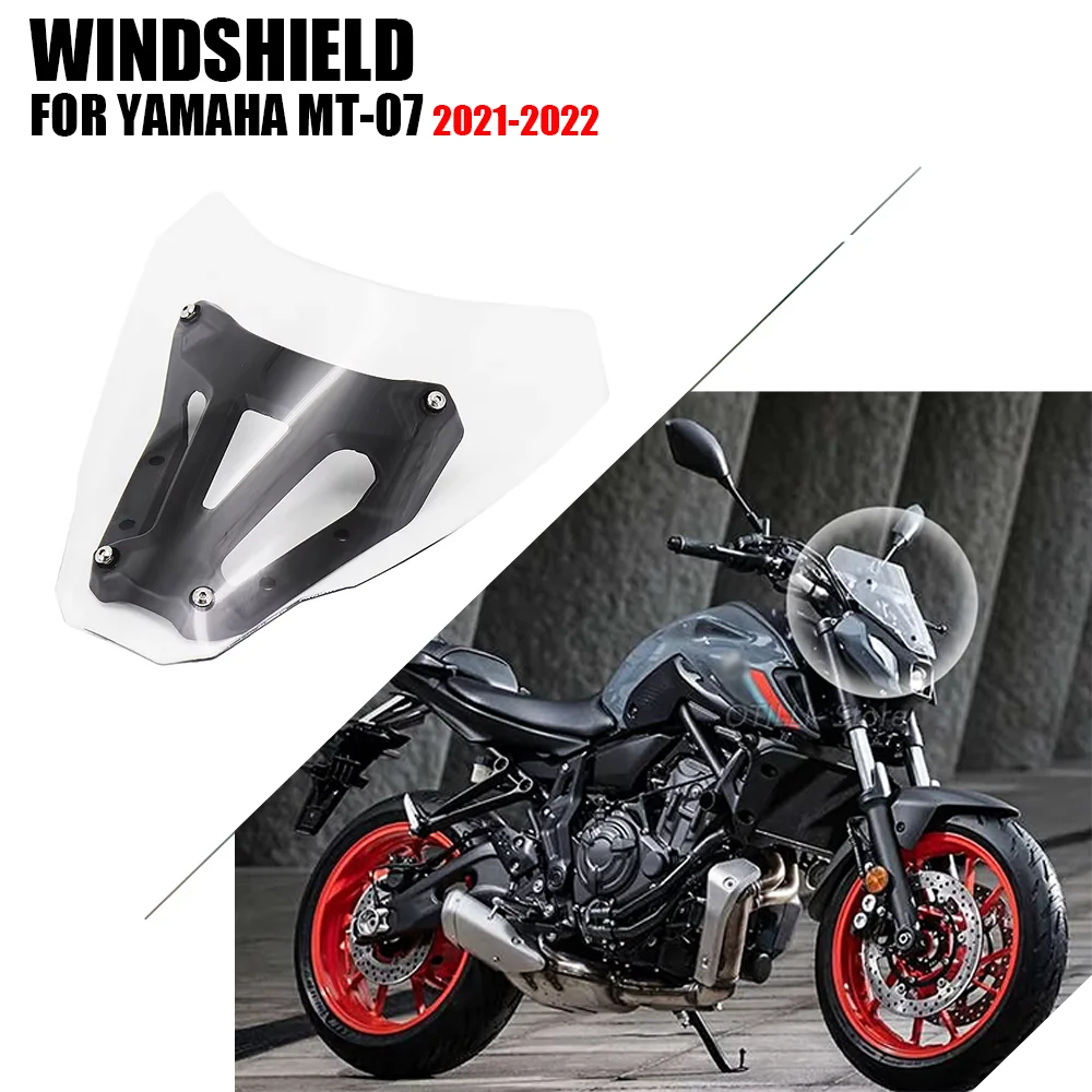 

Ветрозащитный козырек для мотоцикла, подходит для Yamaha MT07 MT-07 MT 07 2021 2022