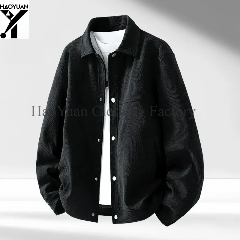 Men's Casual Shirt, Fashionable Wear-resistant Windproof Outdoor Cycling Training Running Camping Business Men's Sports Jacket