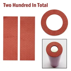 Insulating pad adhesive hardboard for 18650 battery insulation pad welding tools 200 pieces battery insulation rings