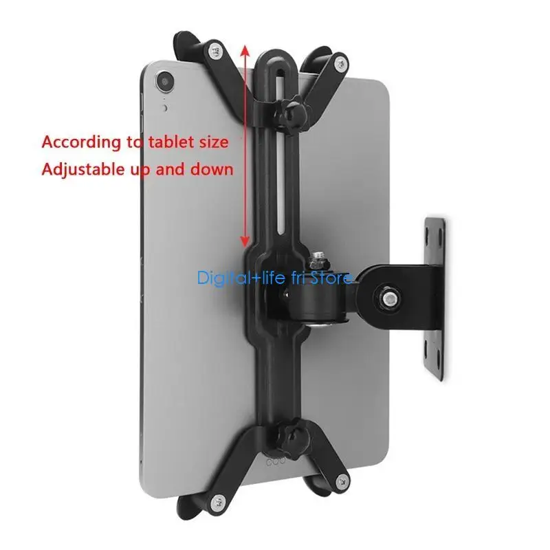 E06D Adjustable Wall Mount Tablet Holder For Phones Tablets On Wall
