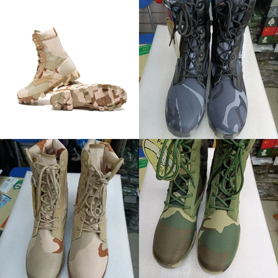 

Panamanian special forces military boots outdoor military boots men's combat boots high-top breathable tactical boots