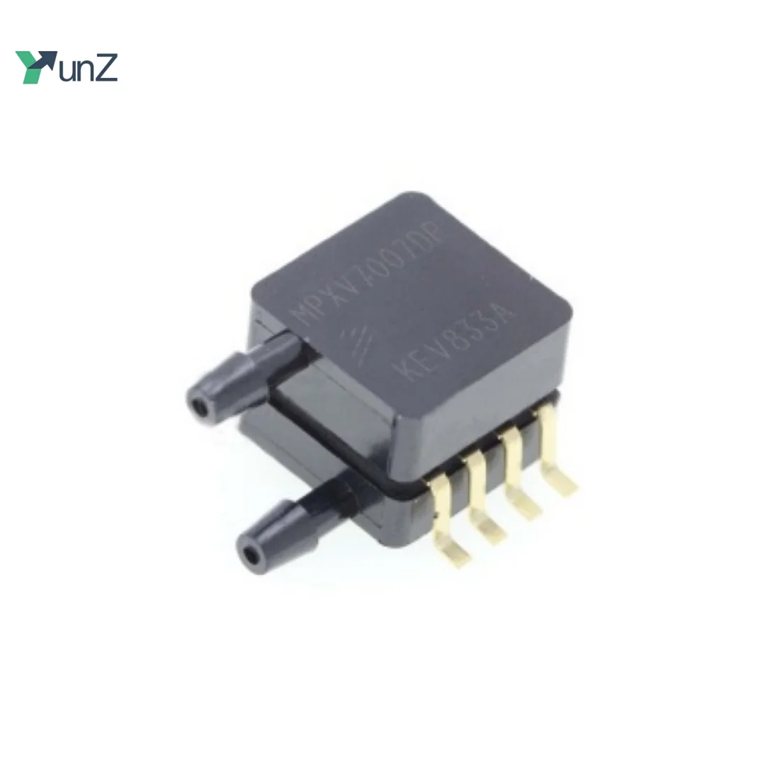 MPXV7007DP Piezoresistive Pressure Sensor Dual Port -0.5 to 4.4V Differential Pressure Sensor Module Compatible with Arduino APM