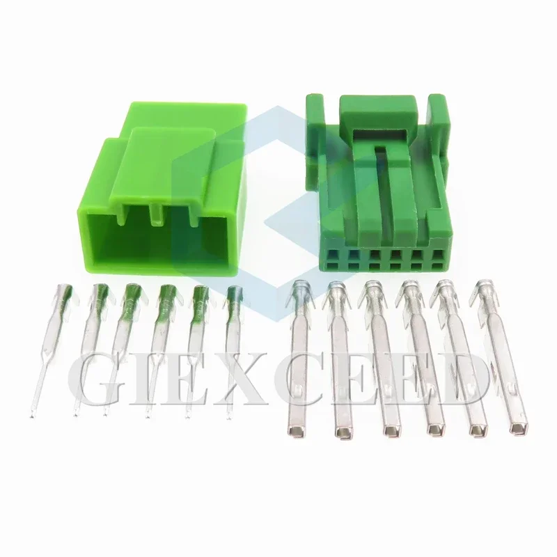 

6 Pin IL-AG5-6P-S3CI Car Daytime Running Light Socket IL-AG5-6S-S3CI Auto Wire Harness Connector AC Assembly For Mazda