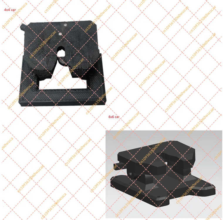 1/16 Scale Trailer Kit & Towing Accessories | Spare Parts for JJRC Q60/Q61, WPL B-1/B-14 & C-14 RC Cars