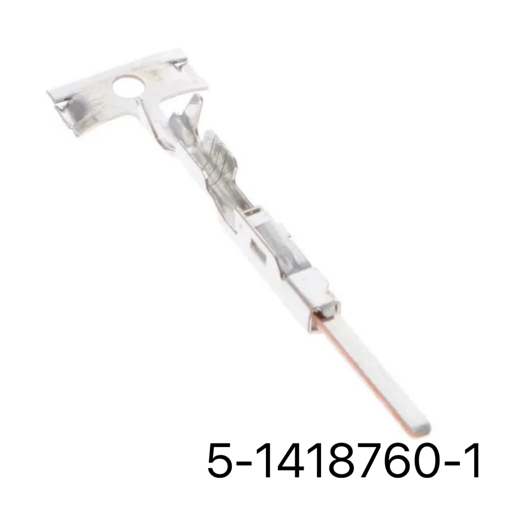 5-1418760-1 TE Automotive crimping Terminal 20-18AWG male end in stock