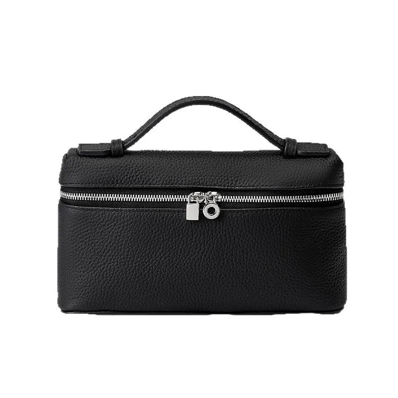 

LP19 сумка-бокс для обеда, простая и модная кожаная женская сумка, новинка 2023 года, сумка-мессенджер в же портативной коробке