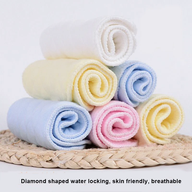 

10pcs DDLG Reusable Cloth Diaper Liner Adult Baby Training Diapering ABDL 6-layer Skin Friendly Nappy Liners Breathable Nappies