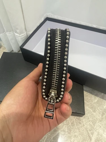 Imagen 2 del producto Bolso de Mujer Moderno, Bolso de Cadena Metálica, Cartera, Porta Tarjetas, Bolso de Mezclilla