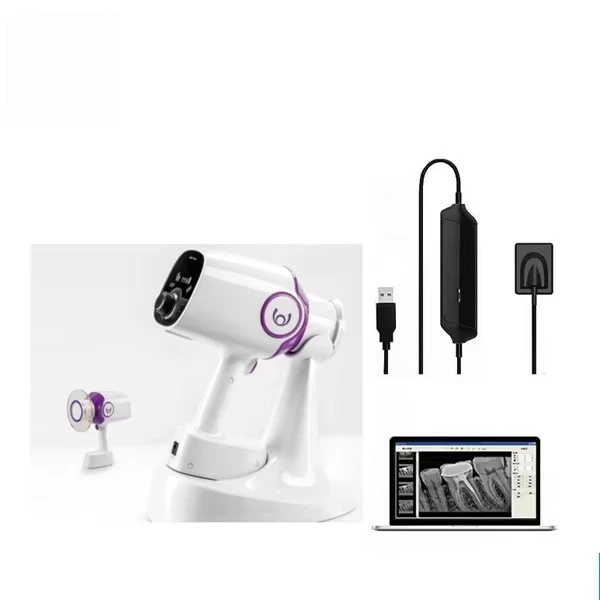 Hih Frequeny Portable X Ray Hand Hold Dentl X Ray Unit Machine With Digital X-ray Sensor