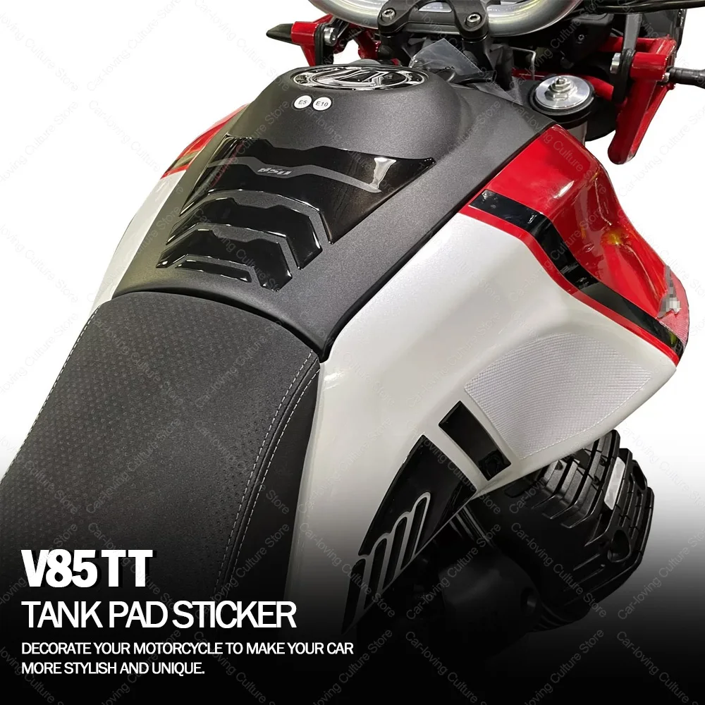 

For V85TT V85 TT Motorcycle Accessories Tank Pad Protection 3D Gel Epoxy Resin Stickers Kit Anti-Slip Waterproof Sticker