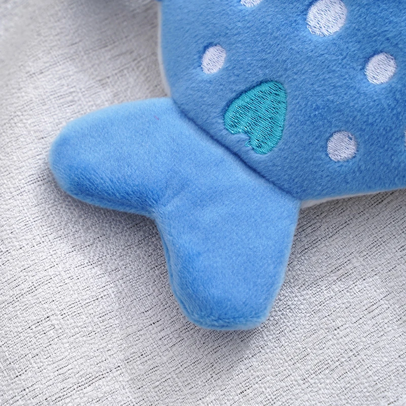 Cartoon Cute Whale Shark Coin Purse Kawaii Wallet Portable Plush Coin Bag Key Earphone Coin Storage Pouch Zipper Bag Kids Gift image 4