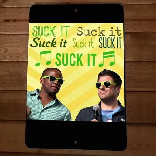 Suck It Psych  Metal Wall Sign