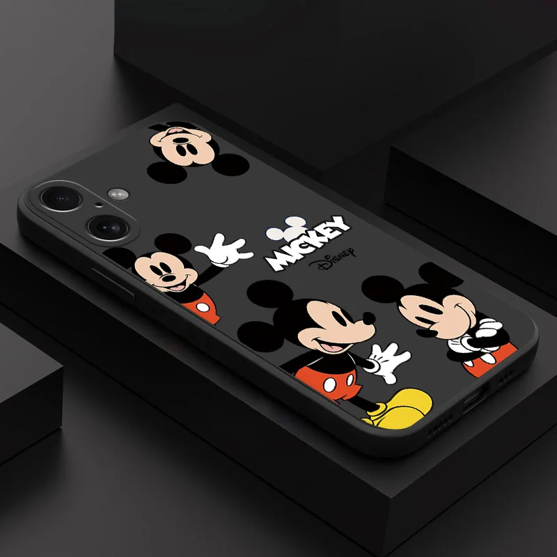 New Fashion Mickey Minnie Phone Case For Xiaomi Redmi 14C K60 13C 12 10 A1 A2 10C 12C K40 9 9T 9A 8 K30 4G 5G Back Cover