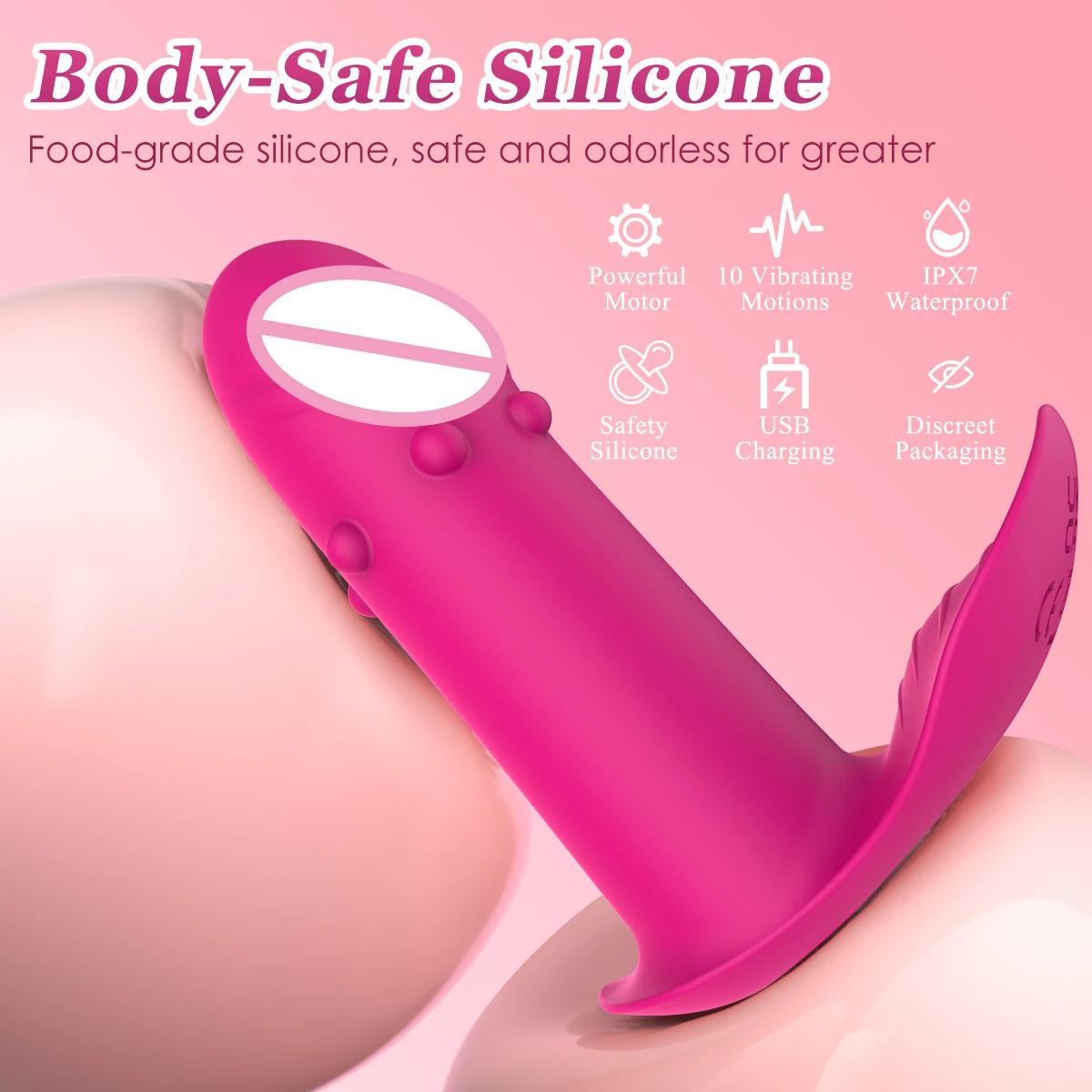 APP Wireless Control Dildo Vibrator Potężny stymulator łechtaczki G Spot Wear Mini Bullet Vagin Massager Zabawki erotyczne dla dorosłych dla kobiet