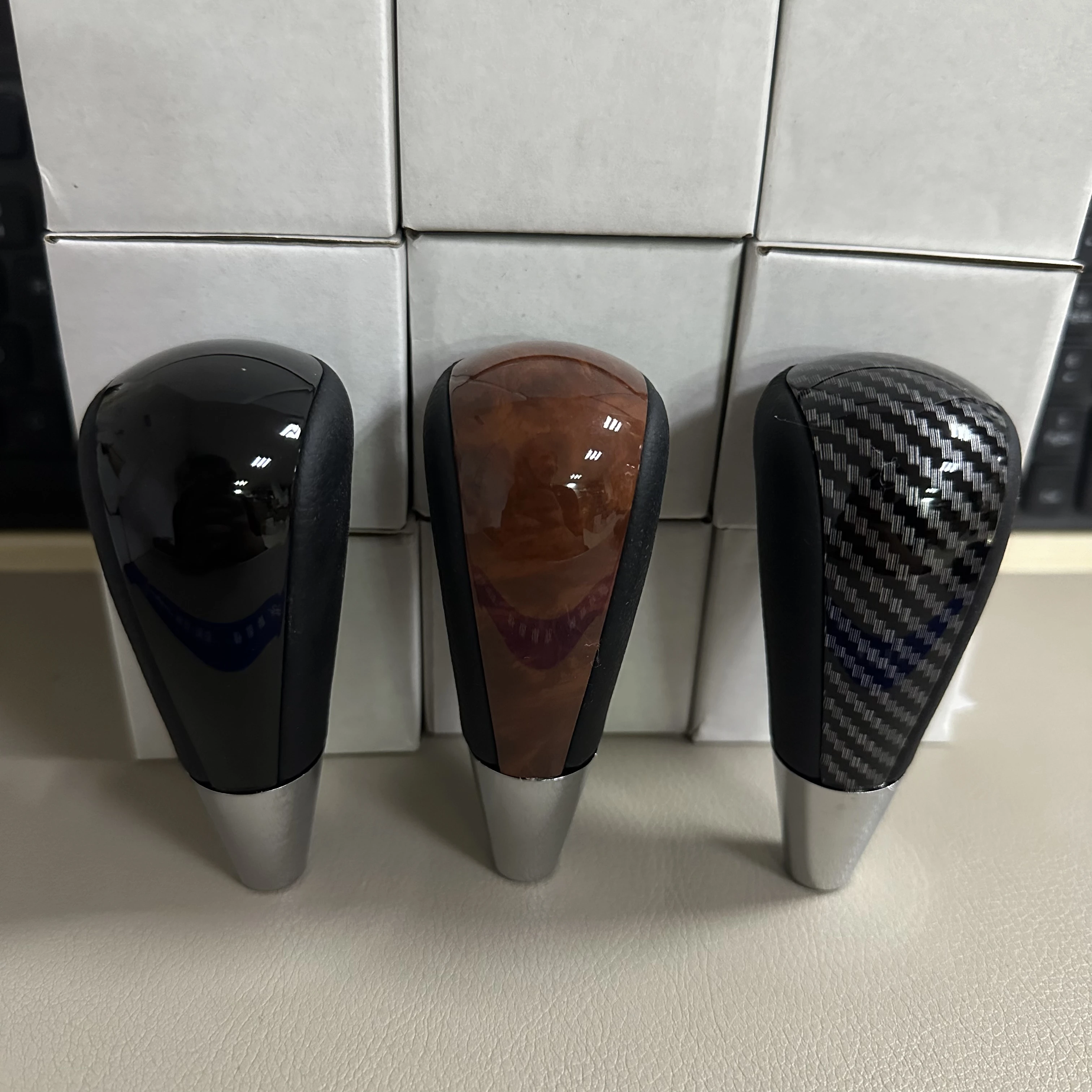 Auto Schaltknauf Leder Shifter Hebel Stick Auto Shift Kopf Für Toyota Corolla Camry Yaris Rav4 Für Lexus IST GS LS RX ES – Detail 10
