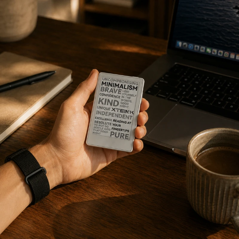 XTEINK X3 E-Ink Screen E-book Reader International Version Supports Multi-language Ultra-thin Portable 3.7-inch Mini Reader Gift