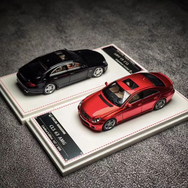 

Новинка в наличии Fh 1:64 Mercedes-Benz Cls 63 Amg Mk1 C219, миниатюрный сплав, литой под давлением, ограниченное количество Mercedes, украшения, игрушки на заказ, детские игрушки