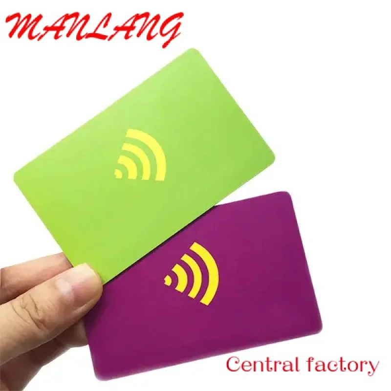 Custom  Customized Printing Access Control RFID NFC PVC Smart Card 13.56MHz MIFARE Classic EV1 1K/4K Chip Hotel Key Card