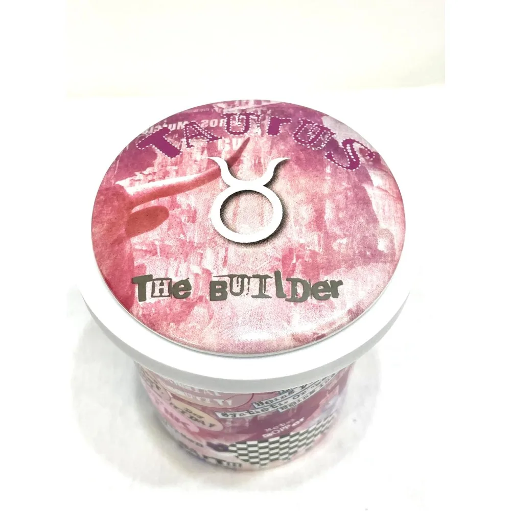 شمعة الصويا المعطرة بالياسمين في وعاء سيراميك قابل لإعادة الاستخدام، 12.3 أونصة، وقت حرق 80 ساعة، حرق نظيف، هدية تحت عنوان التنجيم #2