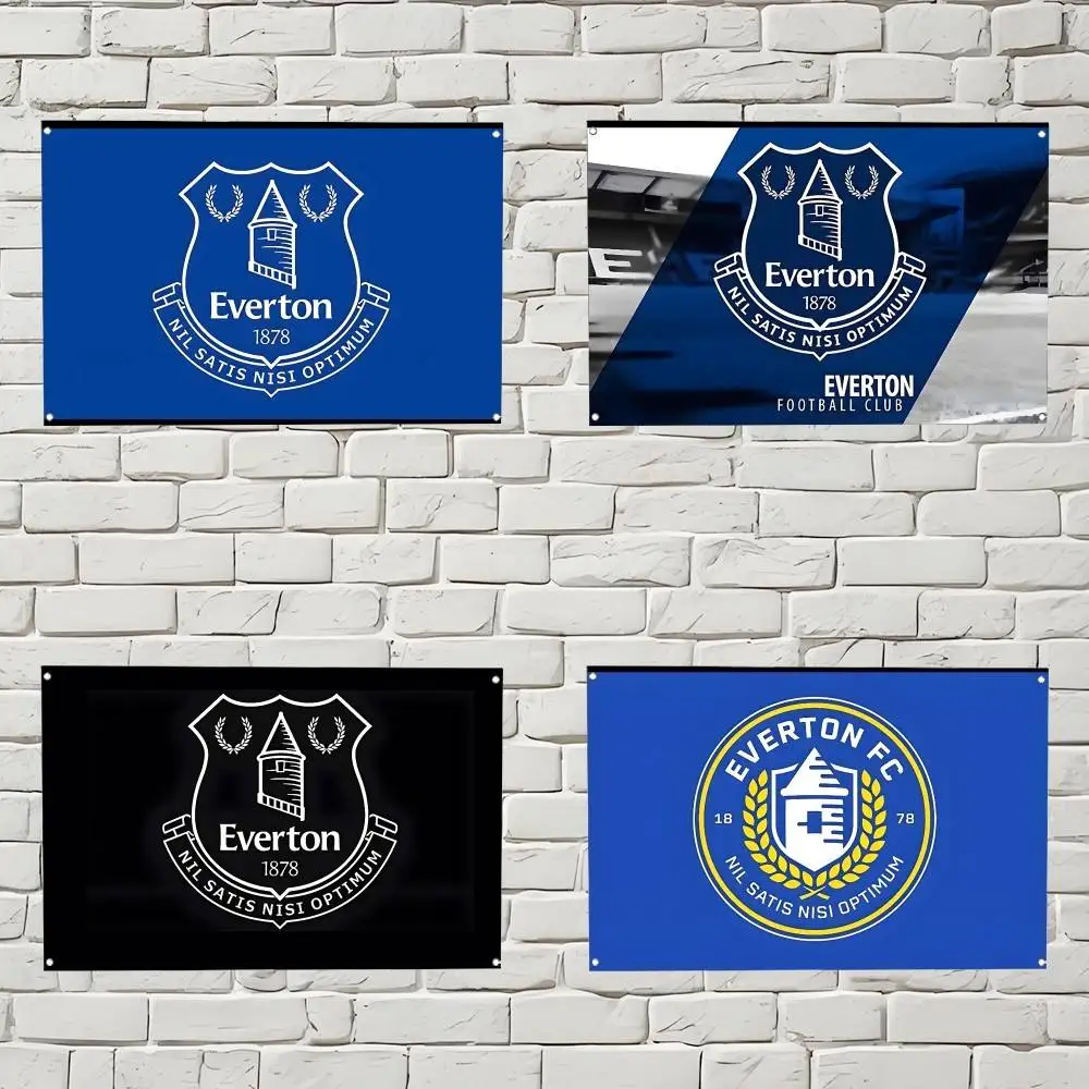 E-everton-Flag Tapeçarias Decorativas para Casa, Banners, Decorações de Fundo, Banners Infantis, Decorações de Feriado, Cenários