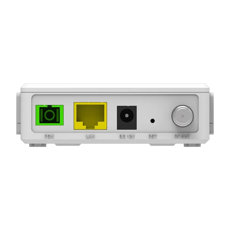

ZISA OP151R Xpon 1GE CATV ONU FTTH Высокоскоростной оптический модем Gigabit Ethernet, оптический сетевой терминал с коаксиальным портом для ТВ (ONT)