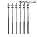 6pcs M5x120mm