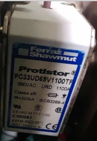 

Fuses: PC33UD69V1100TF 6,9 URD 33 TTF 1100 C300083 / PC33UD69V1250TF D300084 aR