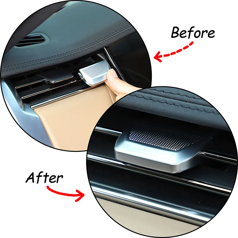 غطاء تعديل فتحة تهوية السيارة الأمامية ، ملحقات الديكور ، مناسب لسيارة لاند روفر ، رينج روفر فوغ سبورت ،