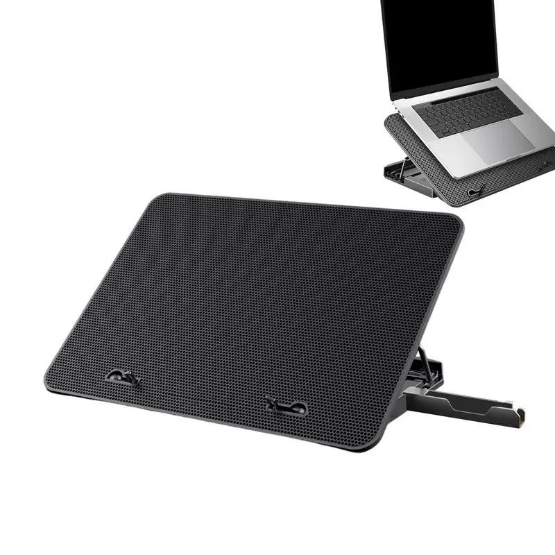 Laptop Cooling Pad Laptop Stand Computer Cooler Angle Adjustable Laptop Computer Stand 2 USB Ports Cooling Fan For Laptop