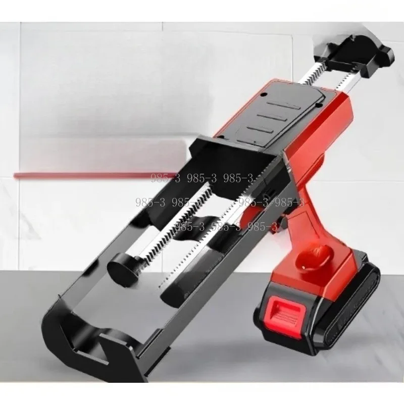 Grout Gun, Dual Tube Automatic Electric Caulk Tool for Tile Joint, Rechargeable Lithium Battery Injector