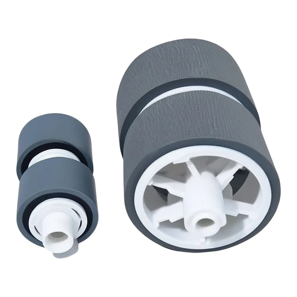 Pickup And Separation Roller Kit For Canon DR-C125 DR-C225 DR-C255 DR-C225II Scanner Paper Feed Replacement Parts Gray PVC