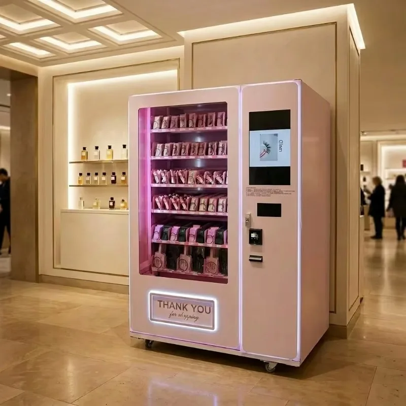 FL Multi‑function Cosmetic Vending Machine Touch Screen False Lashes Nail Art Beauty Automatic Vending Machine For Salon