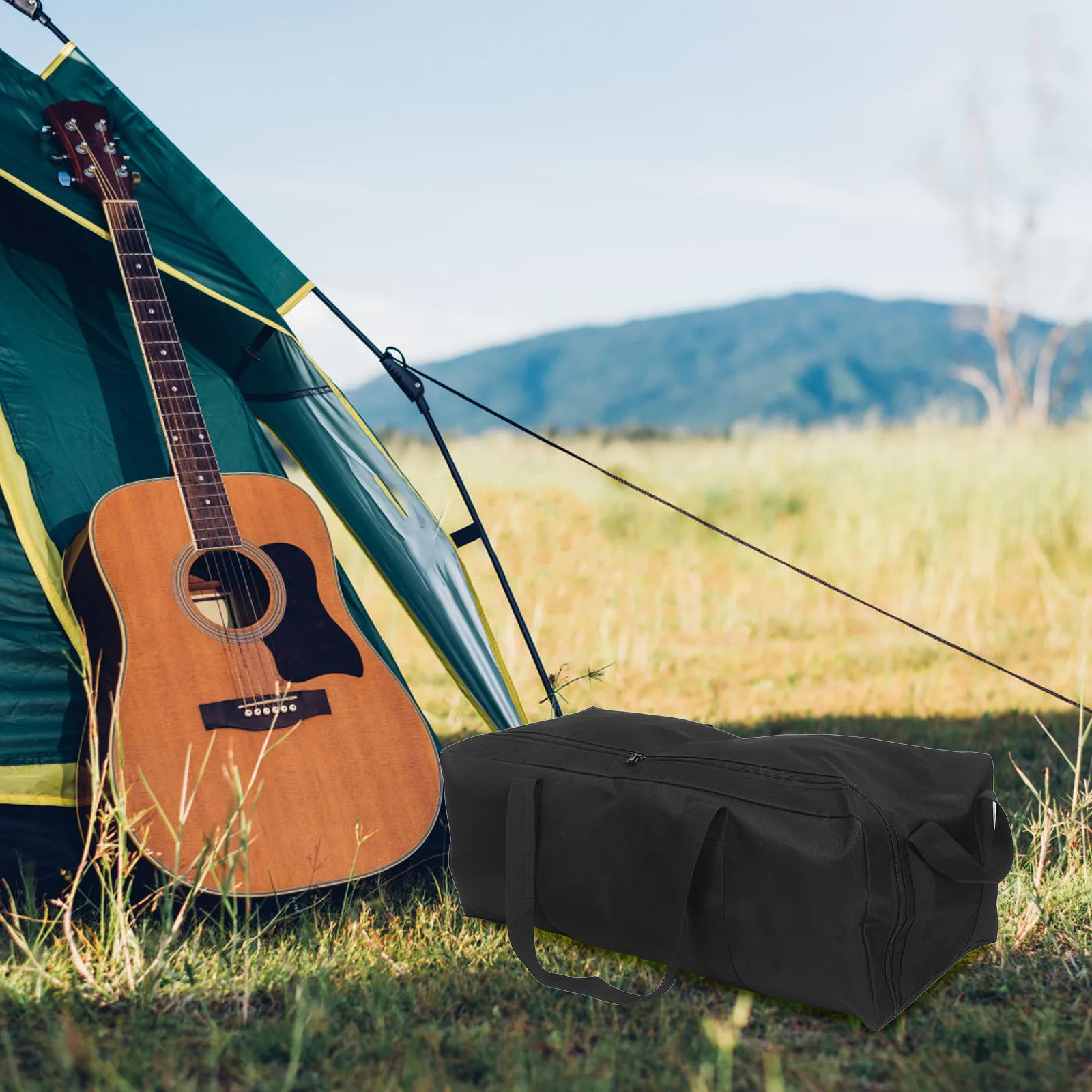 

Large Capacity Waterproof Outdoor Storage Bag Thickened Design Tent Canopy Chair Organizer for Camping Hiking Travel